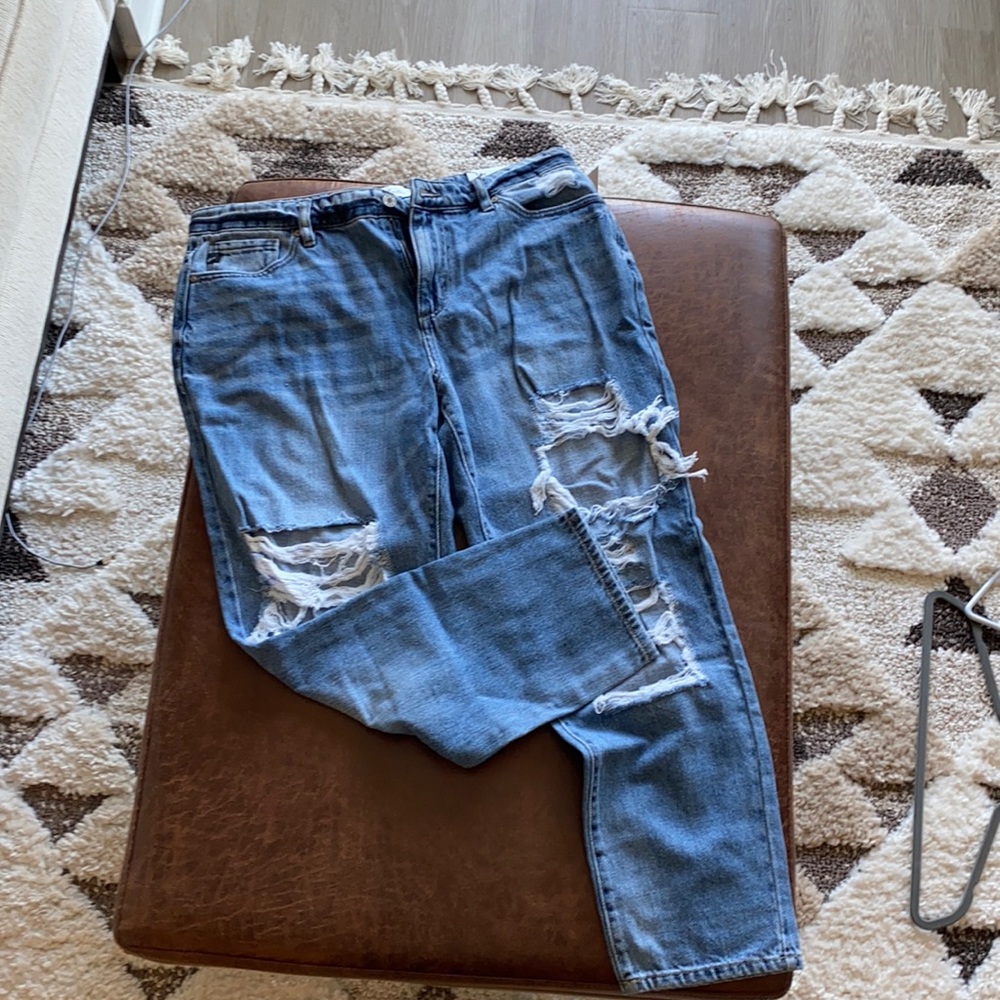 Buckle Kancan high rise relaxed medium wash jeans